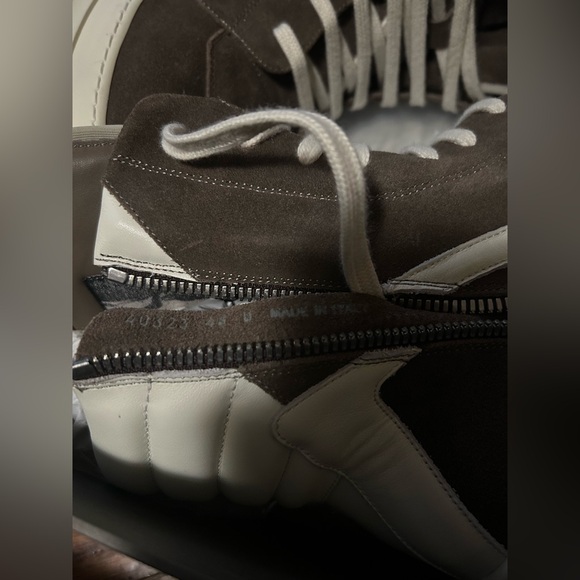 Rick owens suede geobaskets